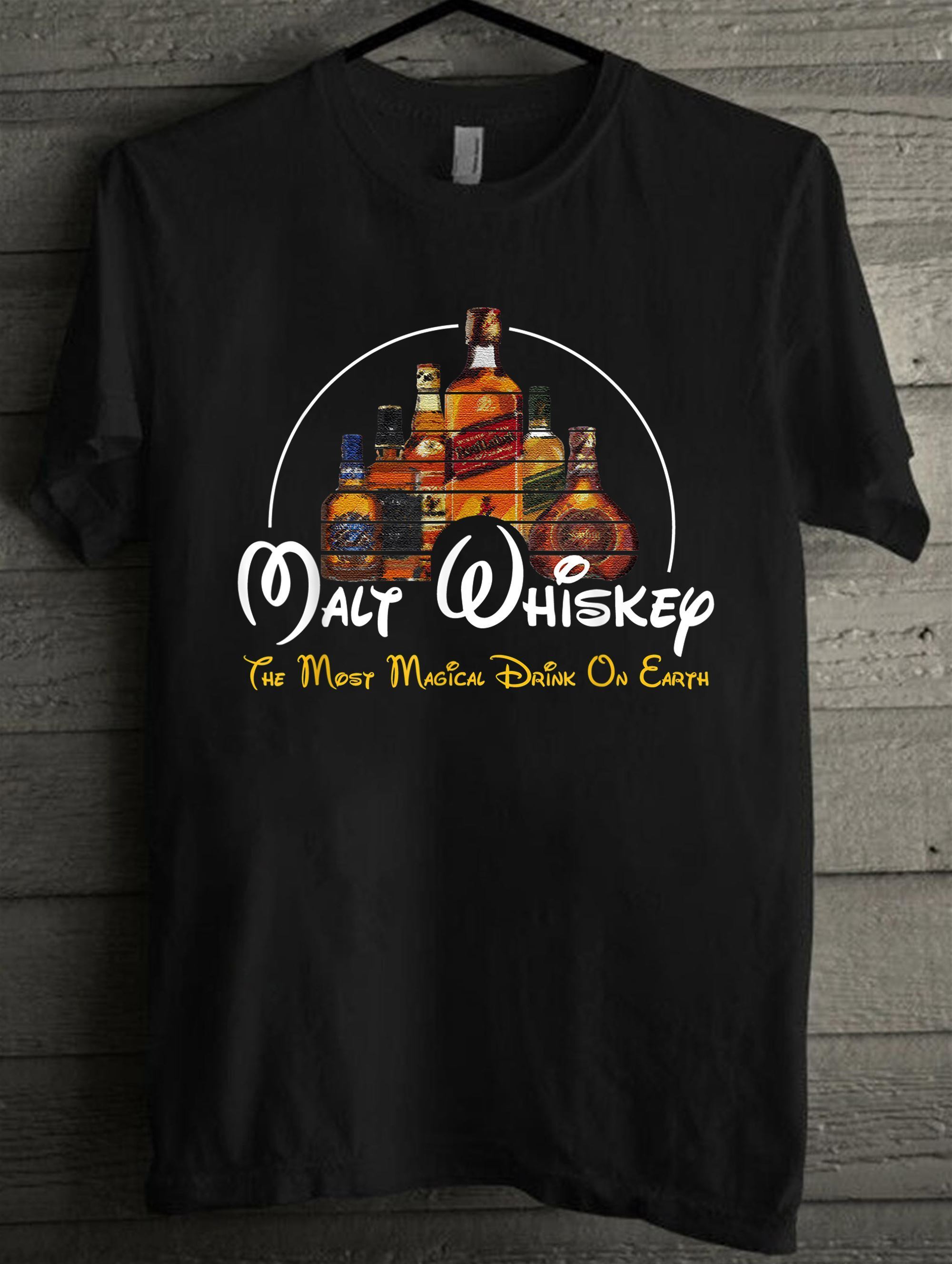 Funny Disney Malt Whiskey Drinking Mickey Bar Minnine Bar Disneyland Vacation Family And Friends Gifts